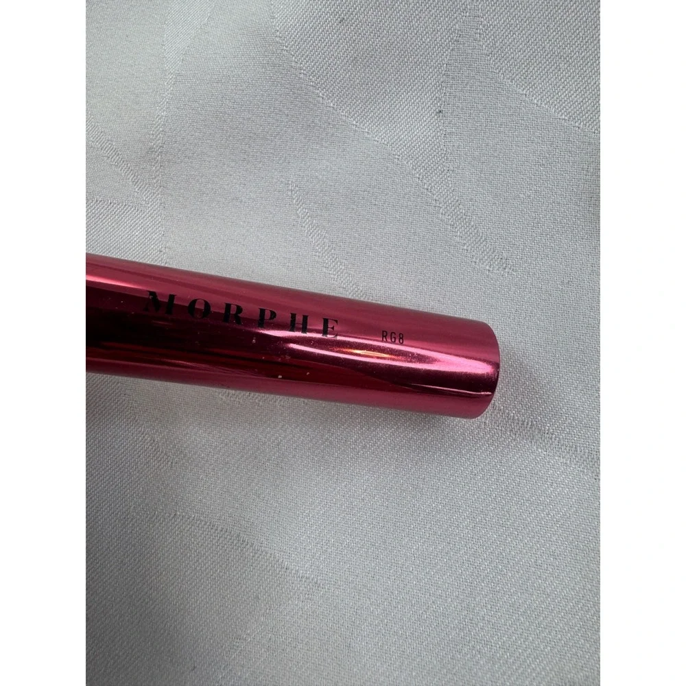 Morphe RG8 Large Tapered Powder Brush Rose Gold Collection Metallic Pink Handle